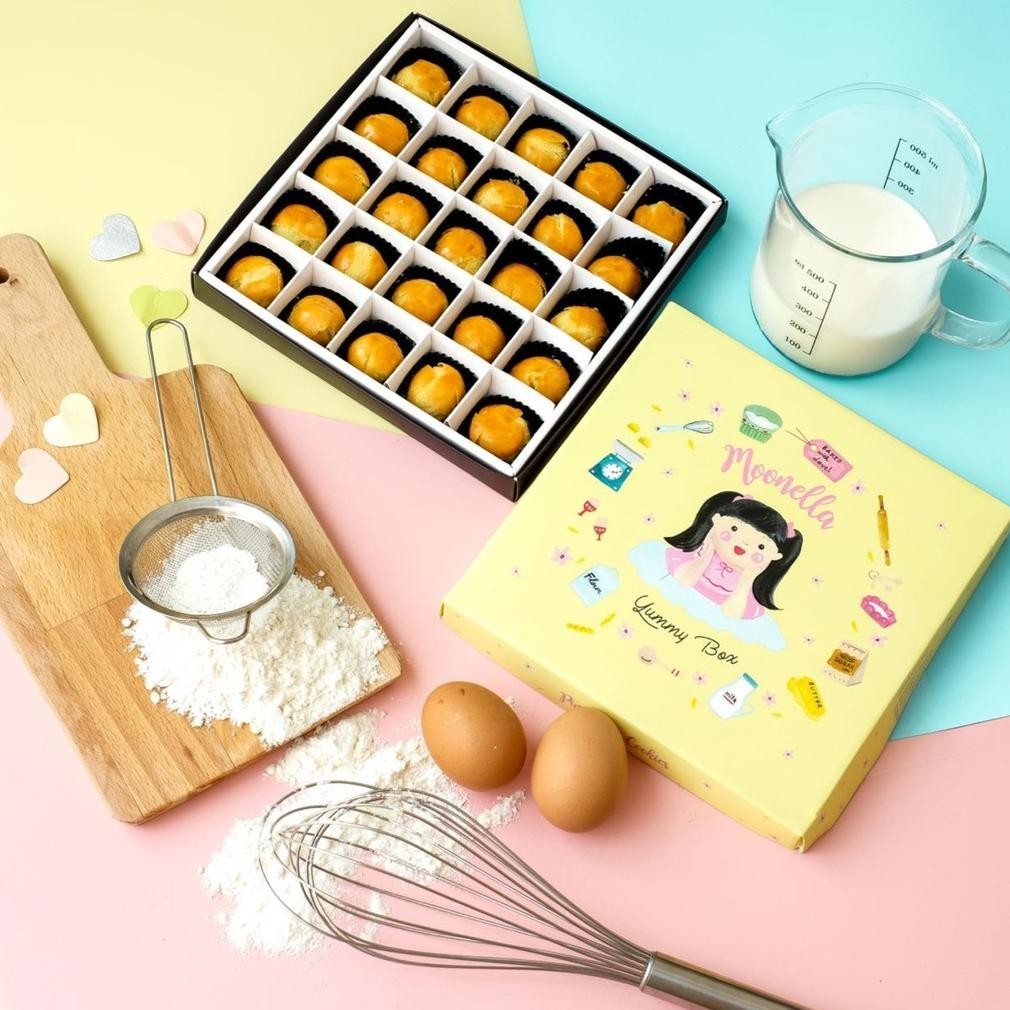 

{cookies} Yellow Box: Pineapple Cookies - Nastar TERLARIS