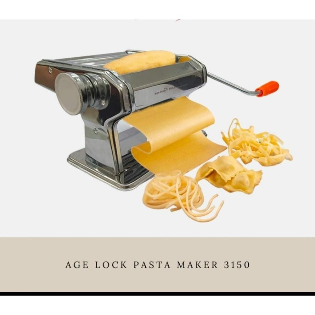 SALE AGE LOCK GILINGAN PISANG MOLEN MIE AMPIA STAINLESS PASTA MAKER PENGGILING MOLEN