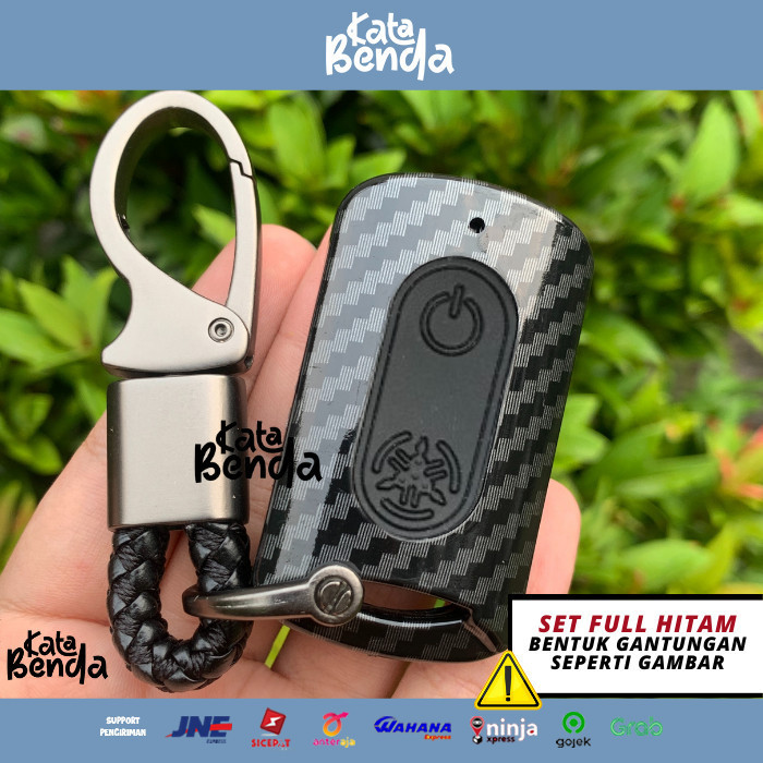 COVER REMOTE CARBON YAMAHA NMAX AEROX CONNECTED KUNCI XMAX KEYLESS