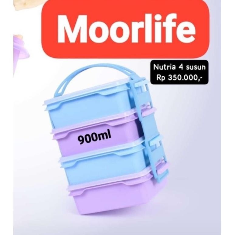 kncln- nutria moorlife/rantang susun 4 Promo