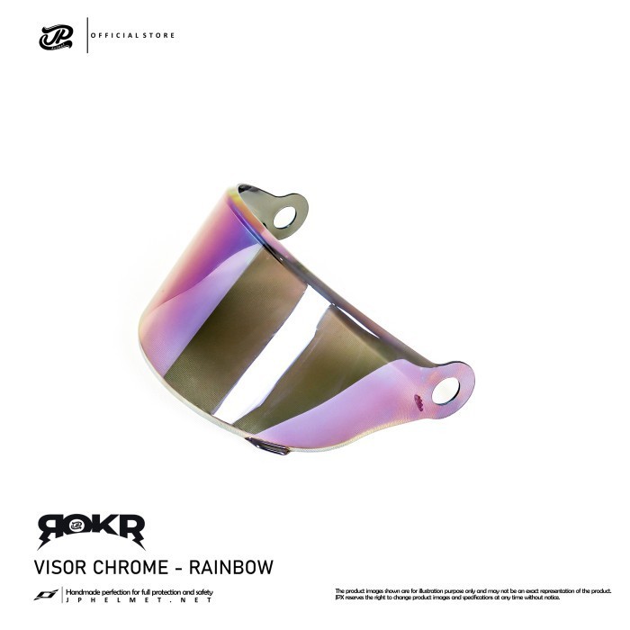 Kaca Helm JPX Visor Iridium for JP ROKR