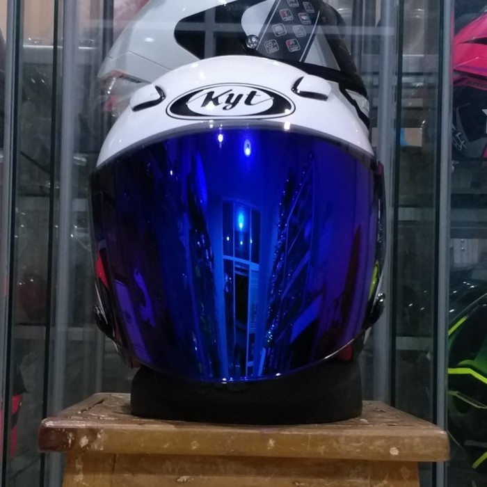 Visor irridium BLUE KYT DJ maru, galaxy, ink