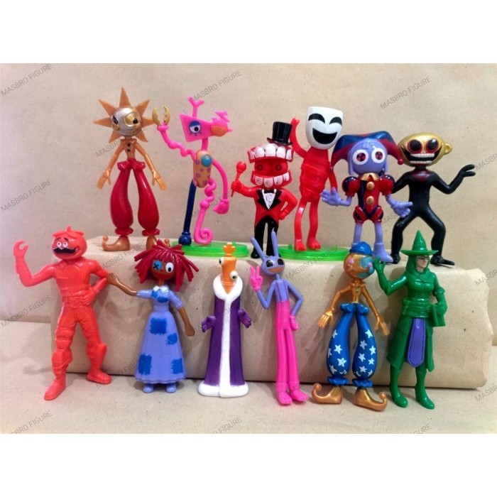 ACTION FIGURE THE AMAZING DIGITAL CIRCUS SET ISI 12