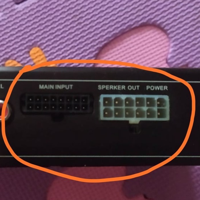 SOKET VENOM PANDORA VPR 4.4 2 BUAH SOKET YG 16 PIN DAN 12 PIN