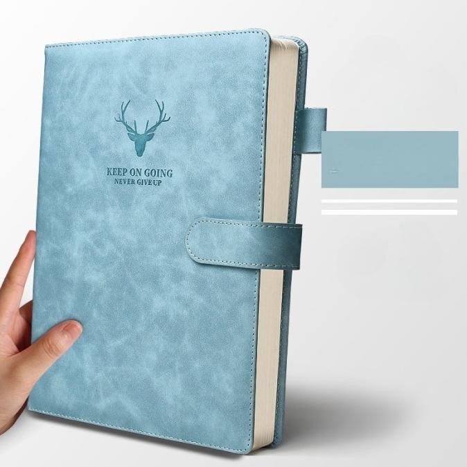 

NEW PROMO BUKU CATATAN NOTEBOOK COVER KULIT MAGNETIC BUCKLE A5 PREMIUM ELEGAN PACKING BAGUS