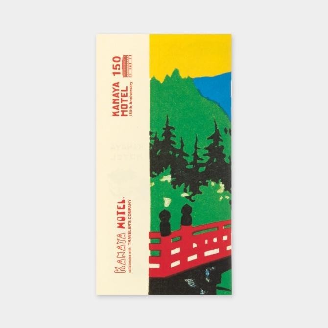 

NEW PROMO TRAVELERS NOTEBOOK X KANAYA HOTEL REFILL LIMITED | REGULAR SIZE INSERT PACKING BAGUS