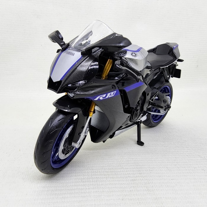 Diecast Motor 2023 Yamaha Yzf-R1M Rmz City 1:12