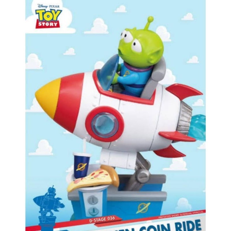 Alien Toy Story Coin Ride Toy Story Beast Kingdom Dstage 036 Toy Story Aliens Figure Collection Figu