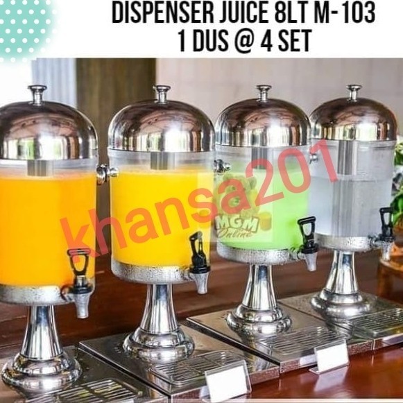 tank juice dispenser 8 liter /water dispenser STAINLESS STEEL