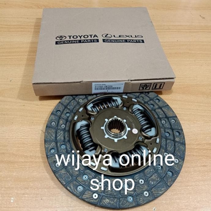 Harga Diskon Kampas Kopling Atau Clutch Disc Hilux 2.5 Fortuner Diesel 31250-0K205