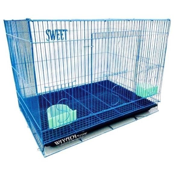 KANDANG LOVEBIRD KELINCI KUCING ANJING SEDANG BESI LIPAT BESAR BOOM RITAPUTRI2