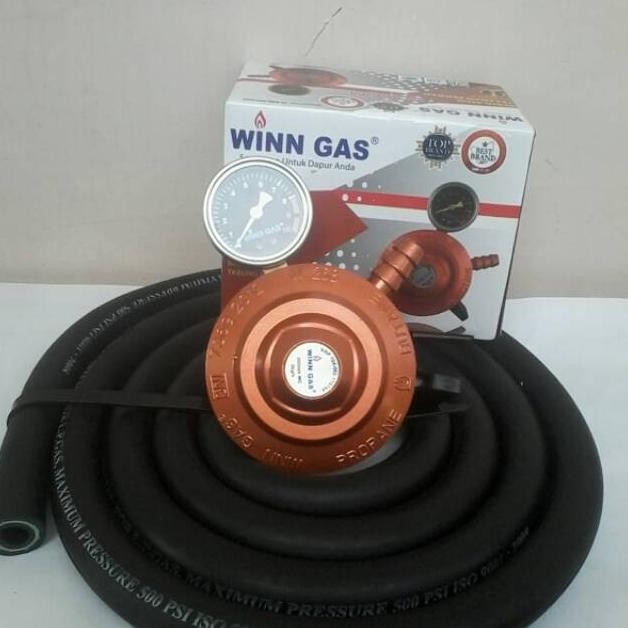 REGULATOR MATIC OTOMATIS TERBARU WINNN GAS & -SELANG 3 LAPIS 500 PSI GHIFARIEKA27