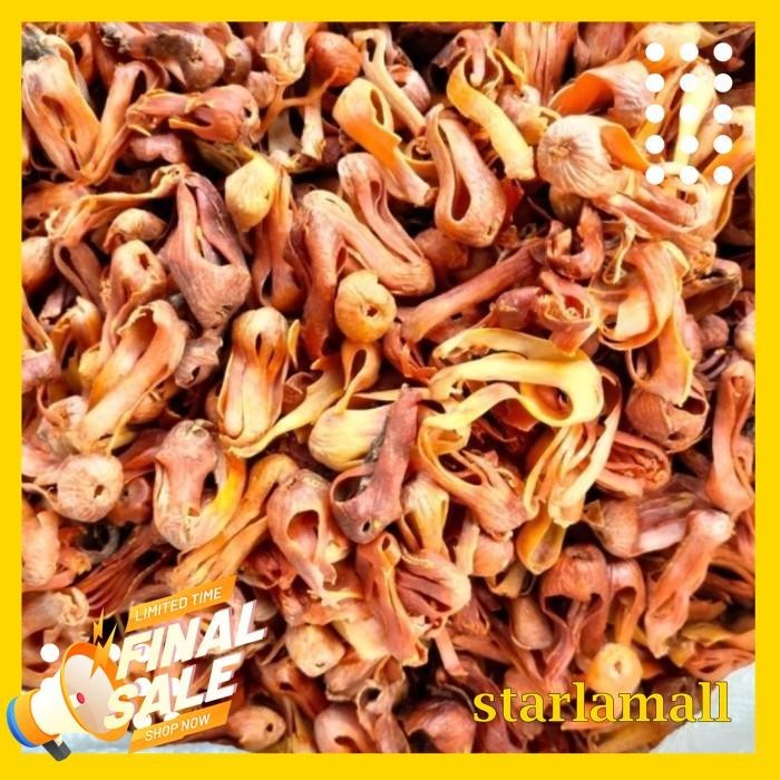 

BUNGA PALA LONJONG 100GR / 500GR - KEMBANG POLO - FULI DIJAMIN GRATIS ONGKIR