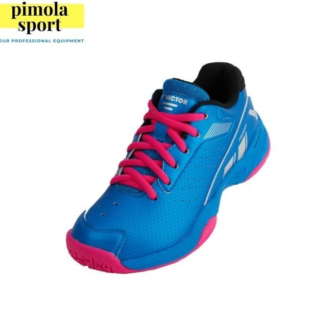 SALE SEPATU BADMINTON VICTOR P9500JR F / P 9500 JR F BRILLIANT BLUE MONICASEIN