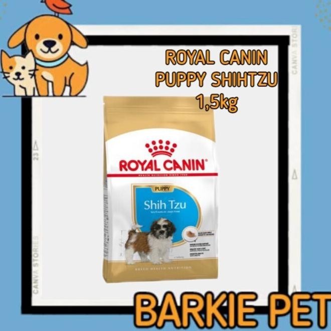 MAKANAN KERING ANAK ANJING - ROYAL CANIN SHIHTZU PUPPY 1,5 KG DOG FOOD IRMARANI3
