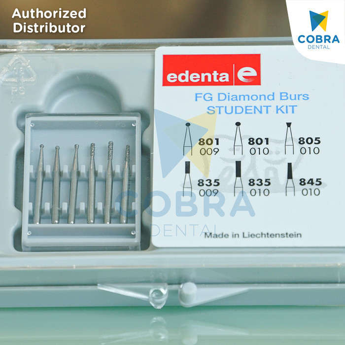 BUR DIAMOND SET 6 EDENTA