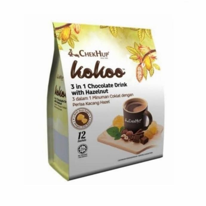 

Kokoo Hot Chocolate Drink 3 in 1 Hazelnut / Chek Hup / Check Hup SS99