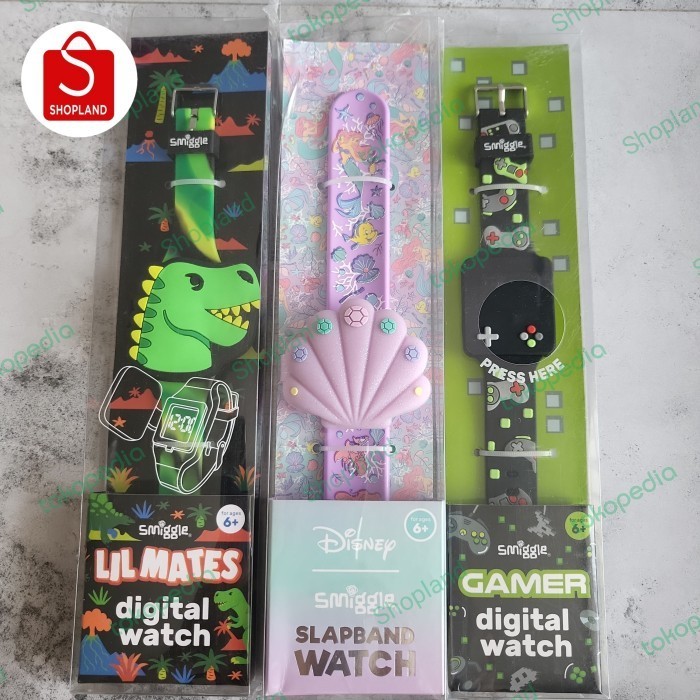 SMIGGLE SLAPBAND DIGITAL WATCH ORIGINAL AUSTRALIA