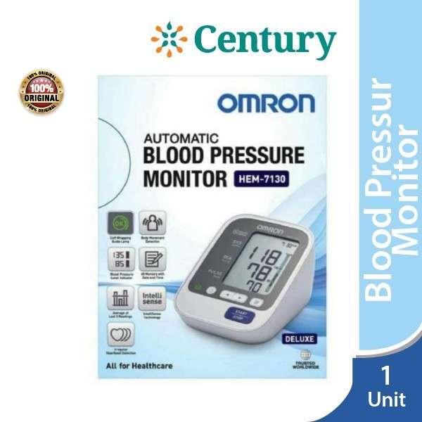 Omron Automatic Blood Pressure Monitor HEM-7130-L / Pengukur Tensi / Alat Cek Tekanan Darah / promo