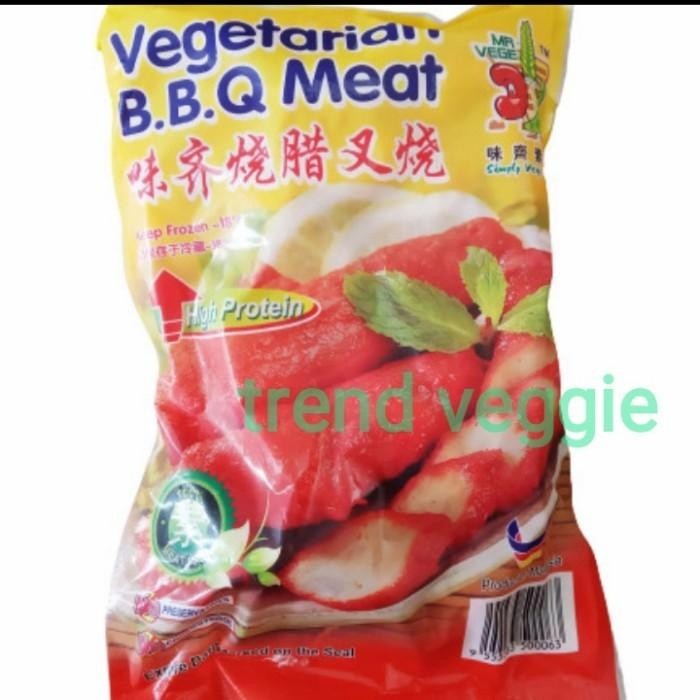 

Mr Vege Bbq Meat 1Kg Vegetarian/ Cha Sao / Daging Merah Vegetarian 033