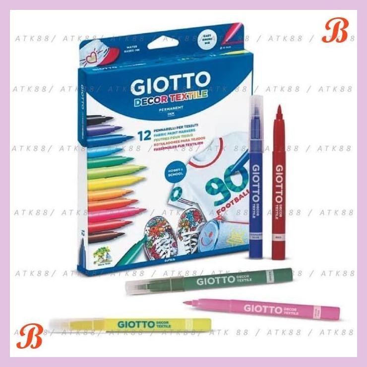 

| PGT | GIOTTO DECOR TEXTILE KAIN 12 SET