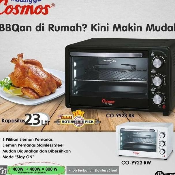 Cosmos Oven Listrik 9923 / Oven Listrik Cosmos 23 Liter Mimimosani