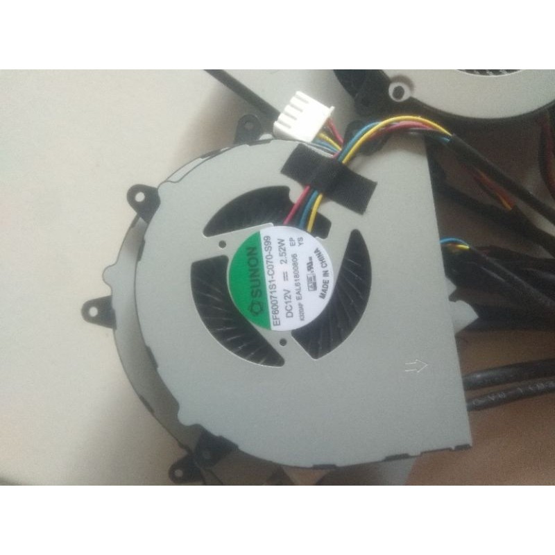 FAN DC LAPTOP ASUS ORIGINAL 12V-2,25W