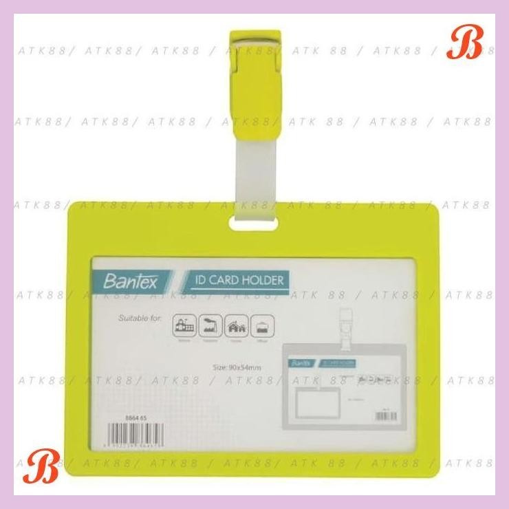 

| PGT | BANTEX ID CARD HOLDER WITH CLIP 90X54MM LANDSCAPE #8864