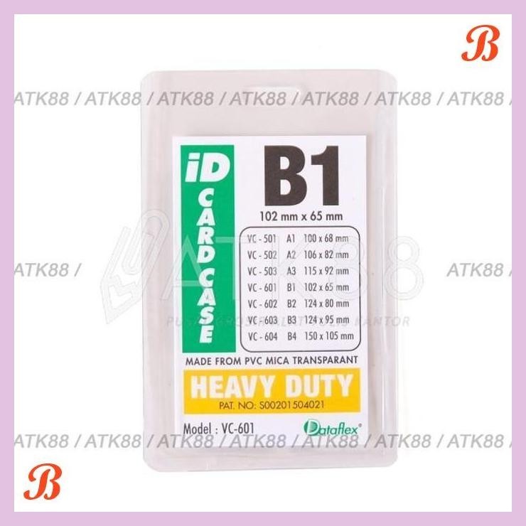 

| PGT | PLASTIK ID CARD / CARD CASE B1 BAHAN BENING & TEBAL