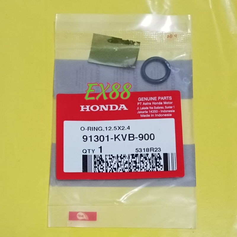 1 BUAH KARET SEAL SIL ORING PIPA SAMBUNGAN WATER PUMP RADIATOR VARIO 110 KARBU ORIGINAL AHM ASLI 913