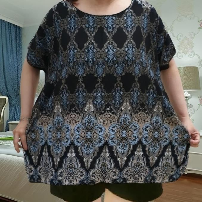 Baju Baby Doll Jumbo Atasan Baju Tidur Jumbo Wanita Bahan Rayon Adem