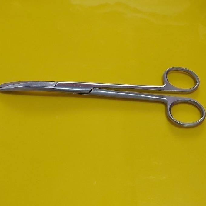 

Model Baru Gunting Mayo Bengkok 14cm. MAYO Scissors Curved 14 cm. Gunting IUD !!