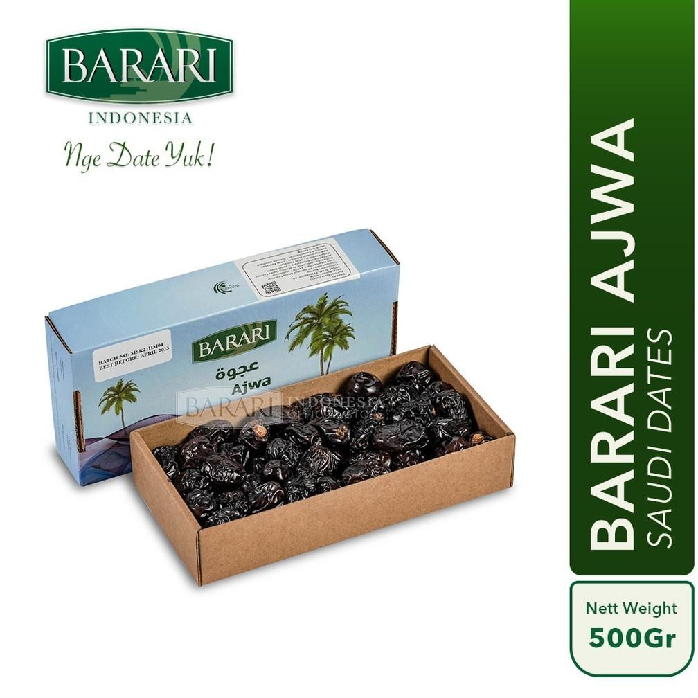 

Restock Lagiii!! Kurma Barari Ajwa 500 Gr Saudi Arabia