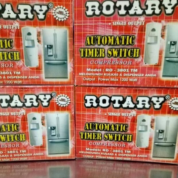 Automatic Timer Switch Rotary / Timer Kulkas & Dispenser Single Output