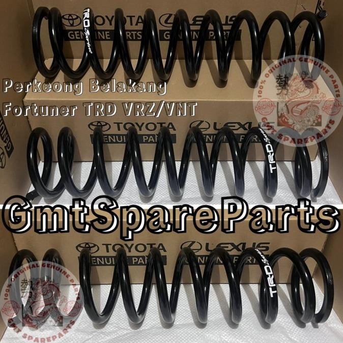 Coil Spring Per Keong Fortuner Belakang Trd Vrz/Vnt Toyota Original