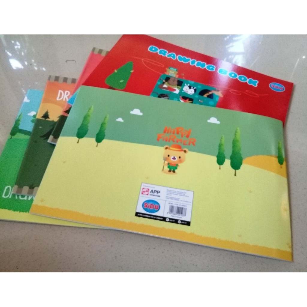

HJK [PACK] Buku Gambar / Drawing Book A4 - SIDU Sinar Dunia MURAH
