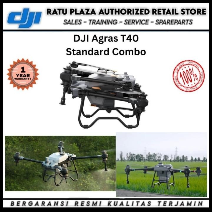 Dji Agras T40 Standard Combo Drone Spraying Pertanian Pupuk Pestisida