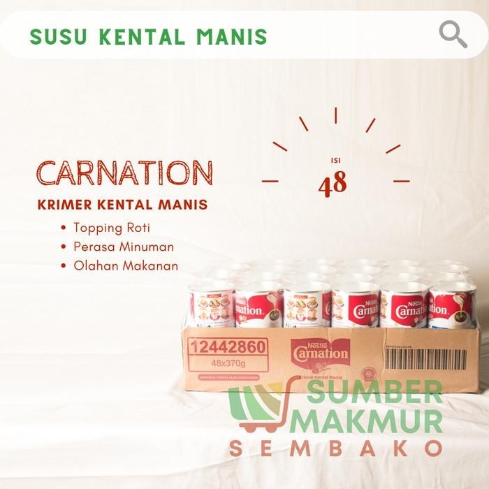 

Krimer Kental Nestle Carnation 48 Kaleng Karton