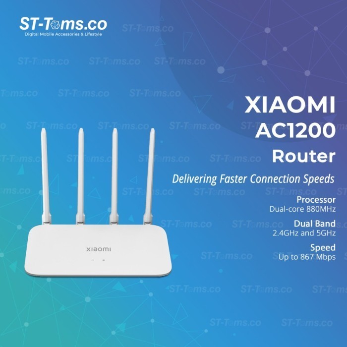 Router 4A Gigabit Edition Wifi Router 4A Dual-Core Cpu