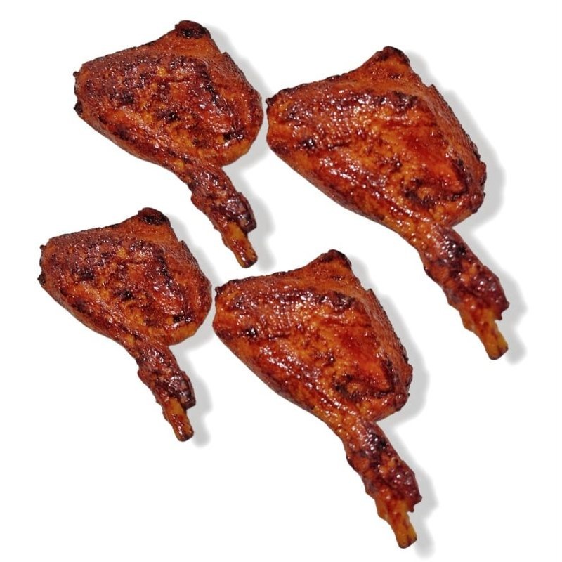 

Replika Makanan Daging Ayam Paha besar (Goreng/bakar) (1pcs)/mainan