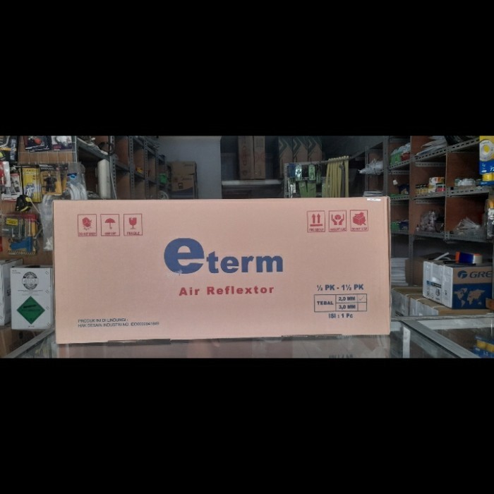 Ready ACRYLIC / AIR REFLEKTOR AC 0,5 3/4PK 1PK MERK E-TERM BAHAN TEBAL