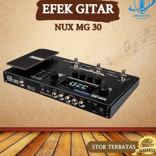 Efek Effect Gitar Elektrik Guitar Listrik Nux Mg 30 Mg30 Mg-30 Jakarta