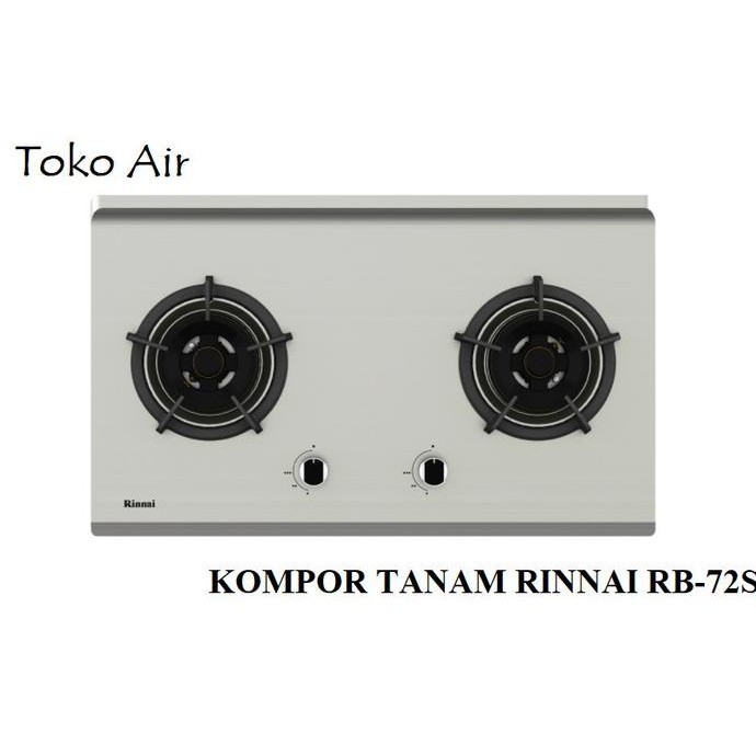 New Kompor Tanam Rinnai Rb-72S / Kompor Tanam Rinnai Rb 72 S Packing Unnolstore
