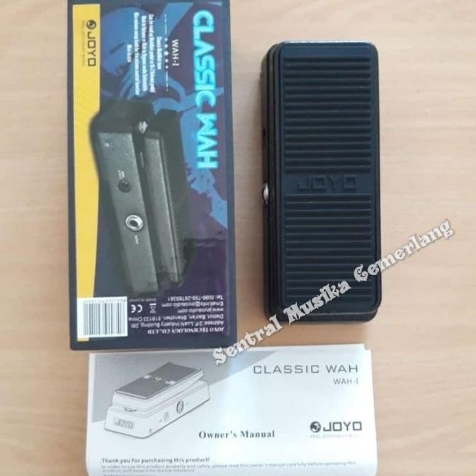 Pedal Efek Gitar Joyo Classic Wah Volume Pedal Joyo Wah-I / Wah-1