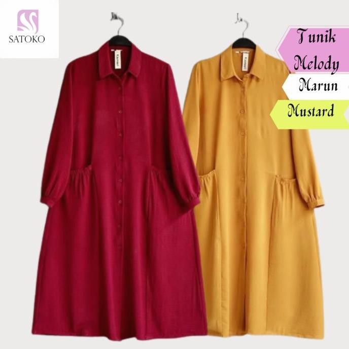 Tunik Wanita Amanda/Blouse Muslim/Tunik Muslim Amanda