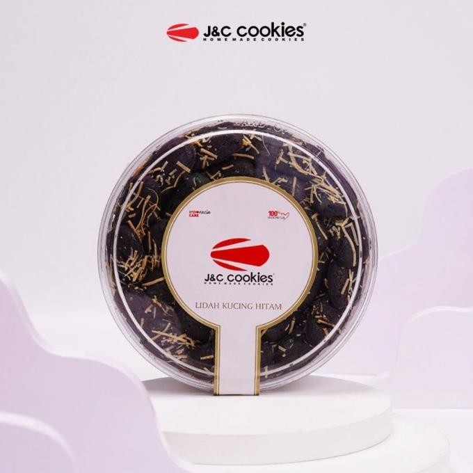 

Kue Kering Lidah Kucing Hitam Jnc J&C Cookies Reguler Terbaik