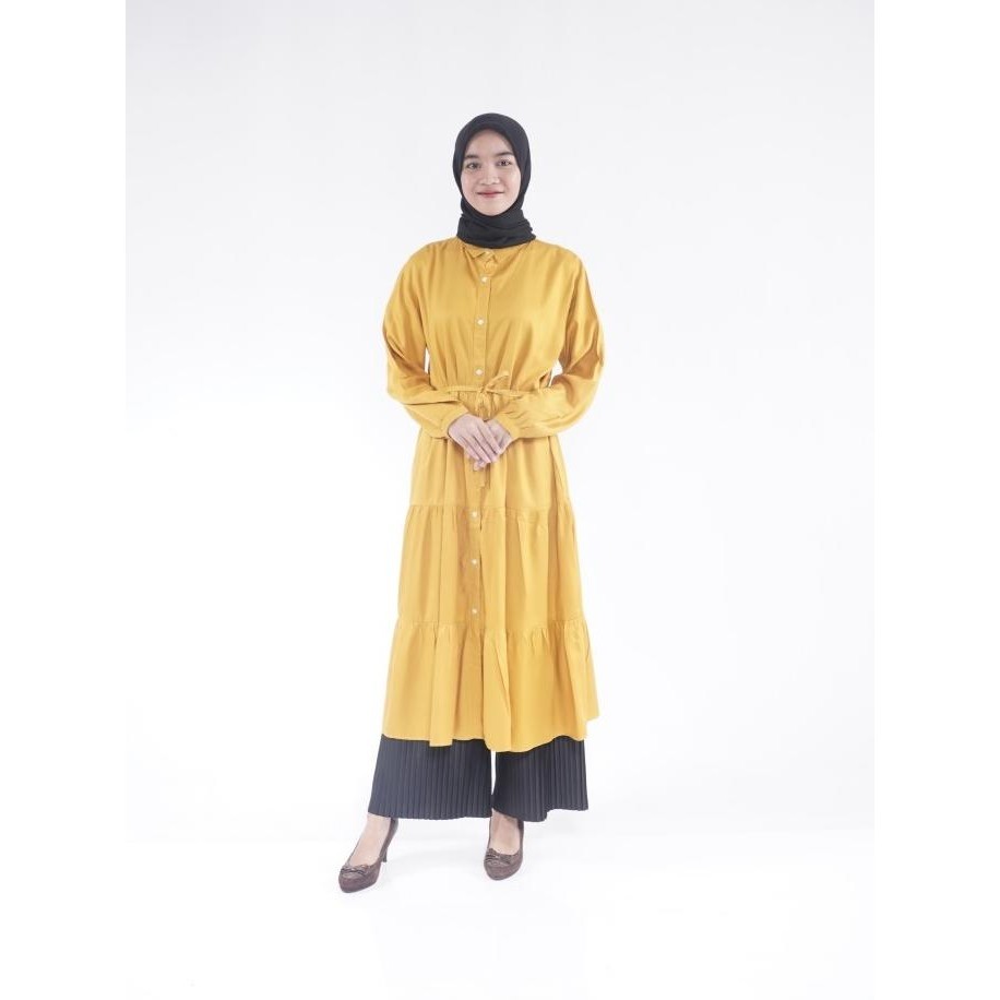 Long Tunik Rayon Premium Polos / Long Tunik Katun / Pakaian Muslimah
