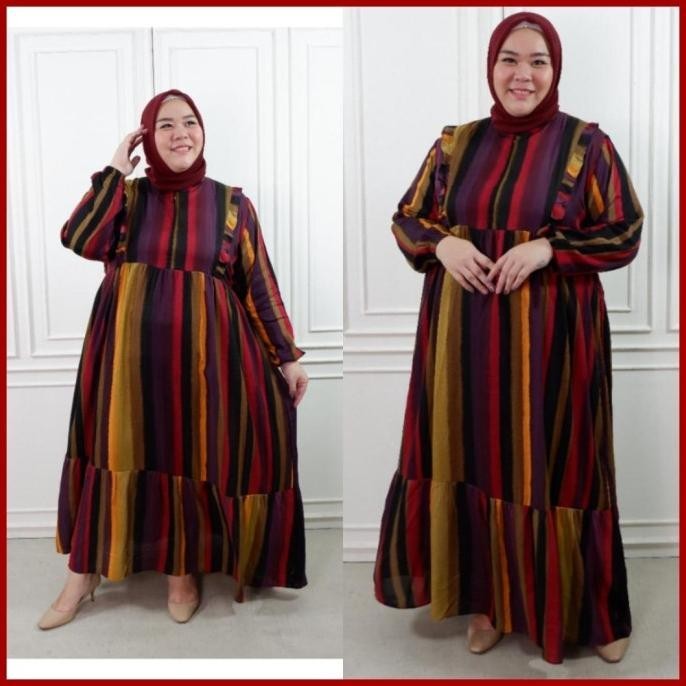 Gamis Jumbo Super Jumbo Ld 130 Ld 140 Ld 150 Katun Rayon Salur