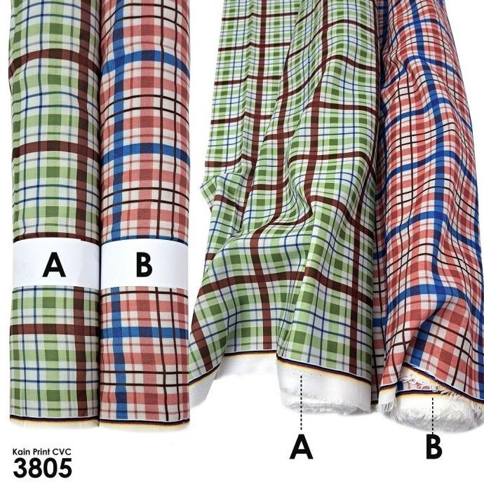 

Terlaris Kain Katun / Kain Print Cvc D-3805 Berkualitas