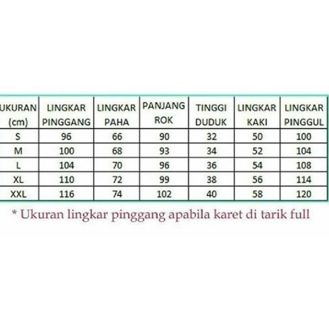 Rok Celana Muslimah Jeans West Biru Dongker Navy M Original Rocella
